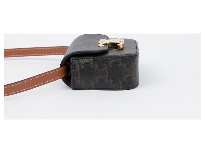 Céline Borsa a tracolla Claude Mini Shoulder - vista 5