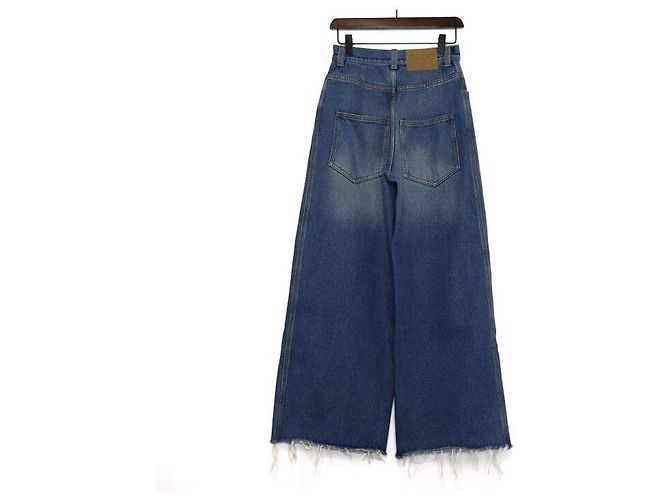Gucci Vaqueros rectos de denim Horsebit para mujer - vista 4