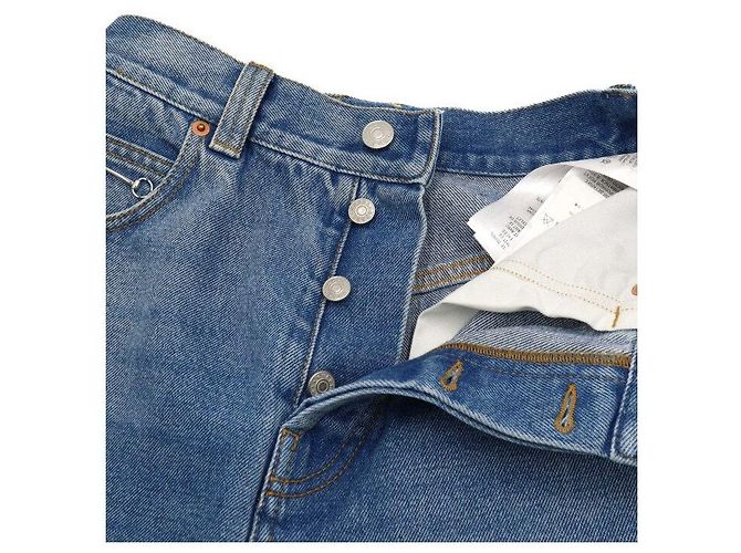 Gucci Vaqueros rectos de denim Horsebit para mujer - vista 8