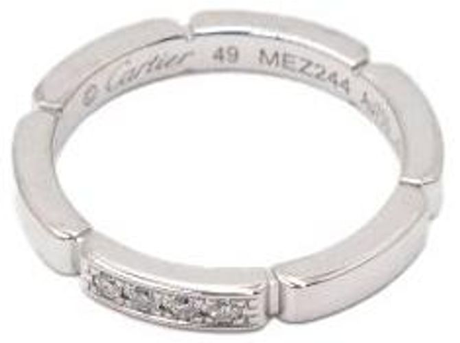 Cartier Panda Ehering aus Weißgold mit Diamanten Größe - Ansicht 2