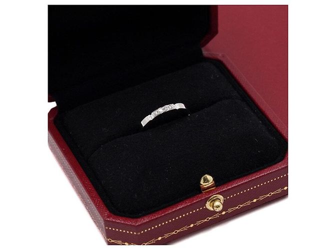 Cartier Panda Ehering aus Weißgold mit Diamanten Größe - Ansicht 6