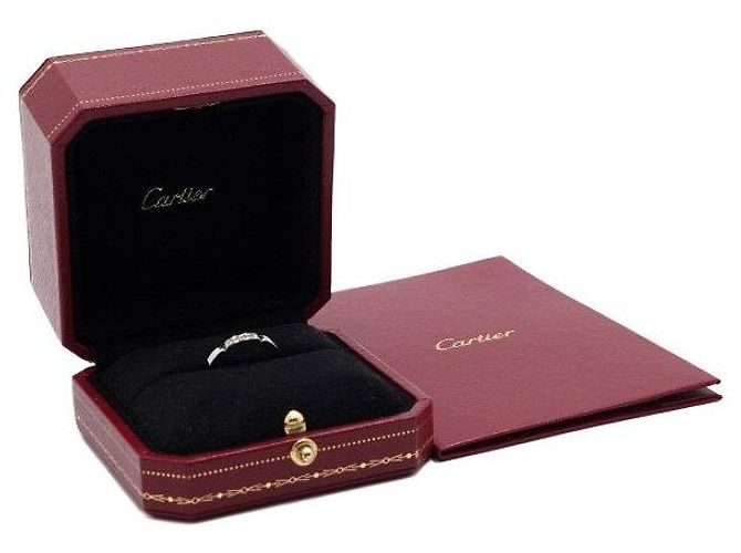 Cartier Panda Ehering aus Weißgold mit Diamanten Größe - Ansicht 7