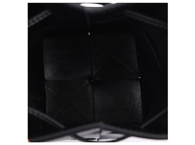 Bottega Veneta Mini borsa bucket Cassette nera - vista 10