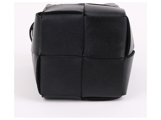 Bottega Veneta Mini borsa bucket Cassette nera - vista 7