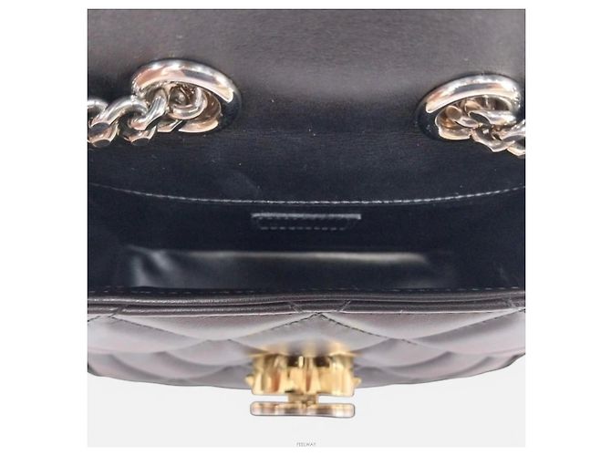 Gucci Borsa a spalla mini con catena intrecciata - vista 7