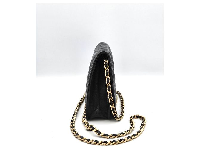 Chanel Boy WOC Caviar Black Series - vista 6