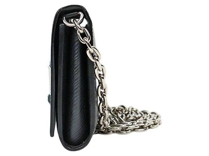 Louis Vuitton Borsa a tracolla Twist WOC in pelle Epi nera - vista 2