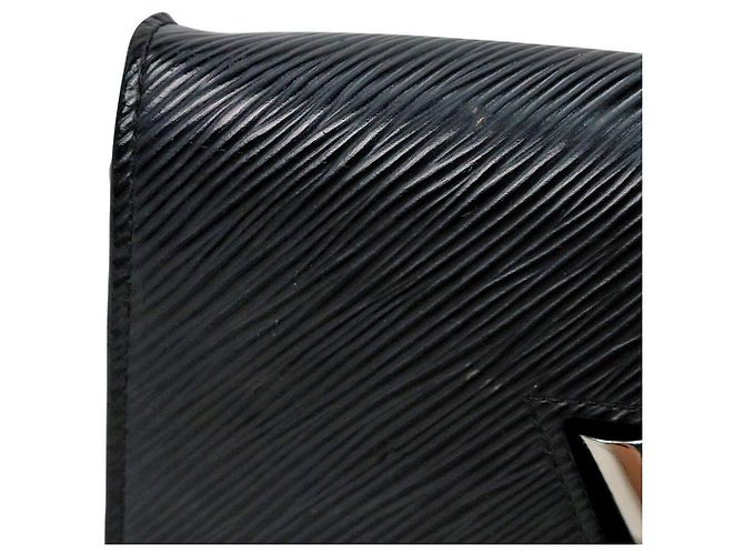 Louis Vuitton Borsa a tracolla Twist WOC in pelle Epi nera - vista 7