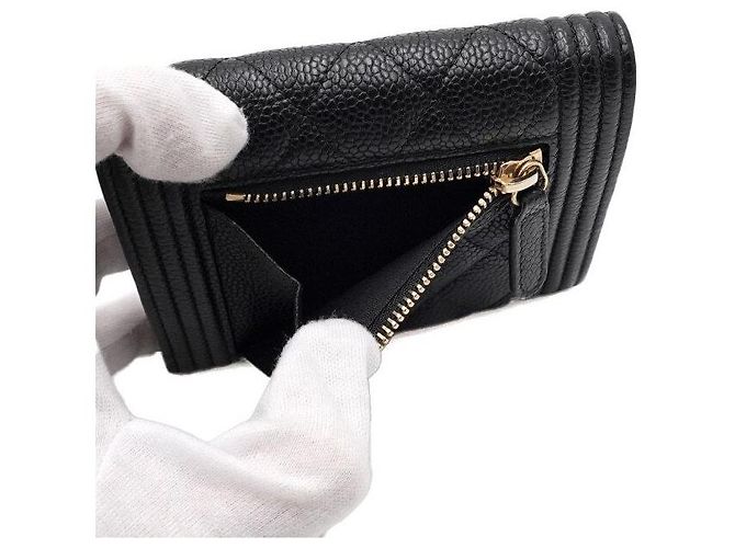 Chanel Cartera Caviar Boy Flap - vista 9