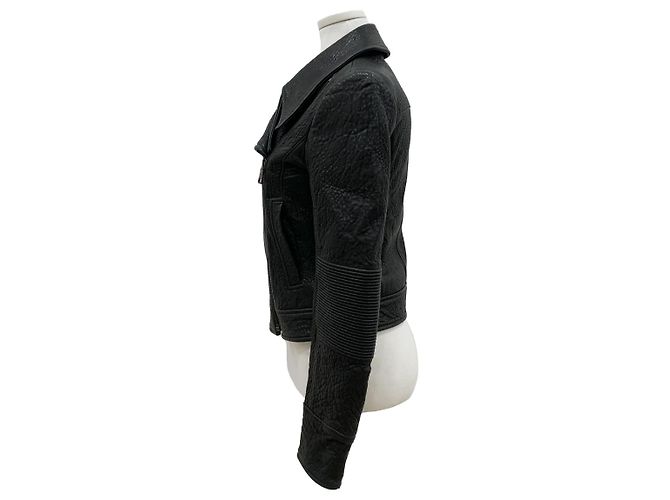 Prada Lammlederjacke mit Reißverschluss - Ansicht 2