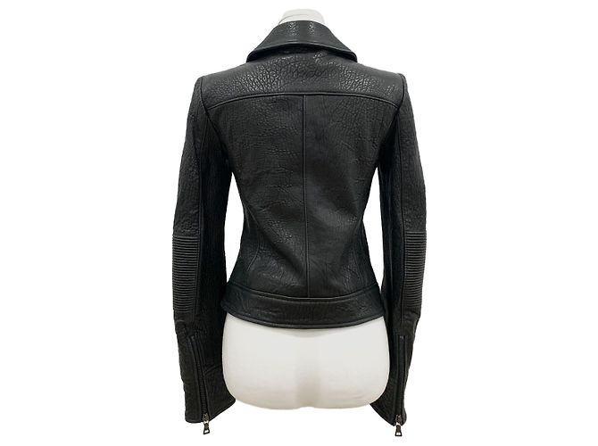 Prada Lammlederjacke mit Reißverschluss - Ansicht 3