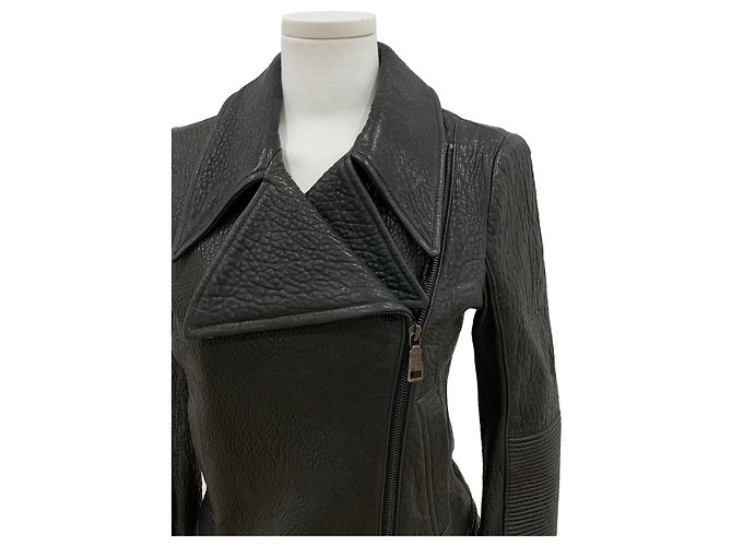 Prada Lammlederjacke mit Reißverschluss - Ansicht 4