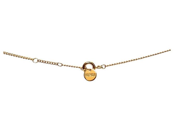 Fendi O Lock Halskette Gold - Ansicht 3
