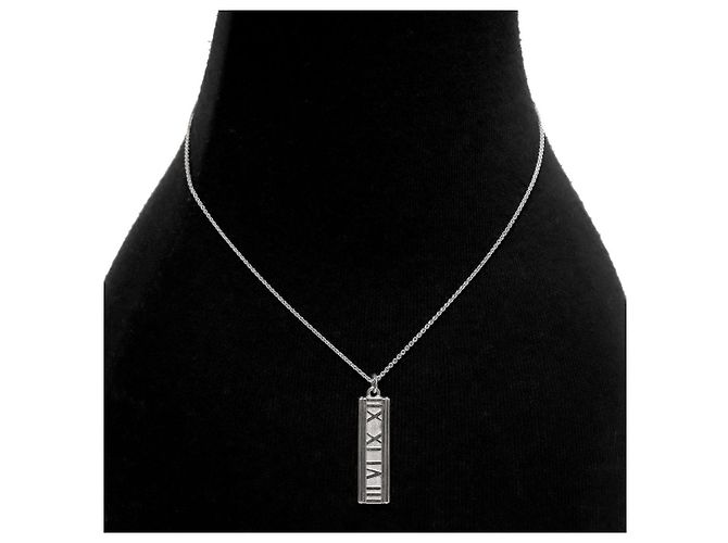 Tiffany & Co Collana Atlas Bar Silver - vista 5
