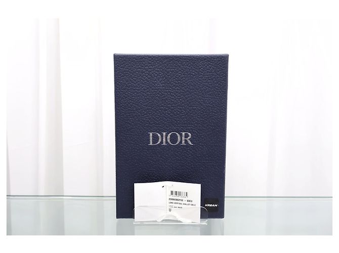 Dior Oblique Vertical Jacquard Long Wallet - view 13