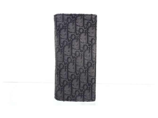 Dior Oblique Vertical Jacquard Long Wallet - view 3