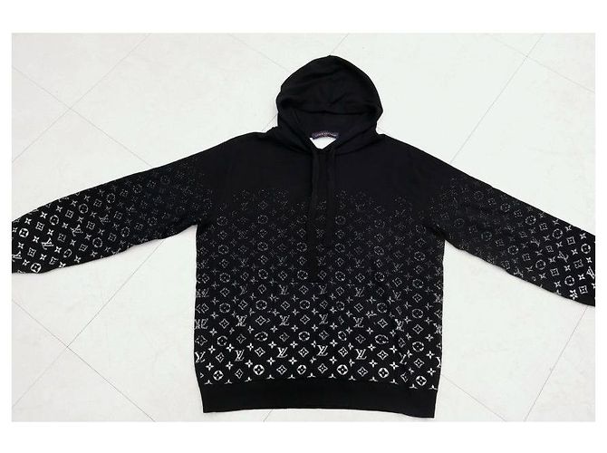 Louis Vuitton Sudadera Monogram Gradient Black - vista 2
