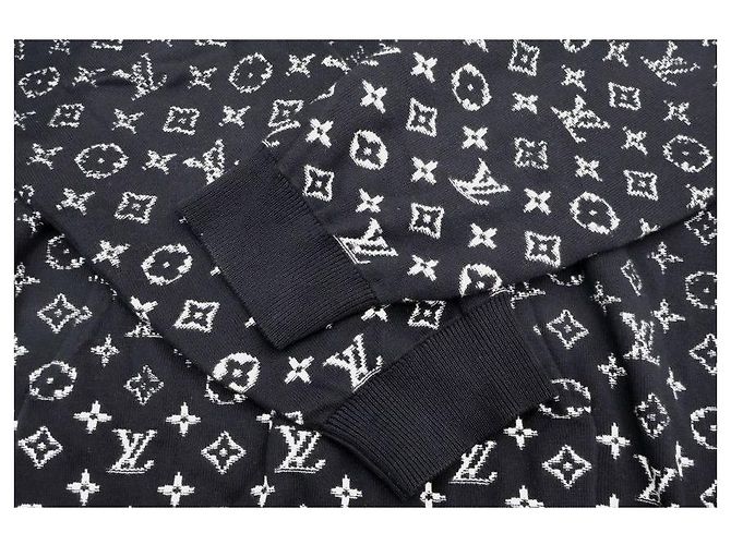 Louis Vuitton Sudadera Monogram Gradient Black - vista 7