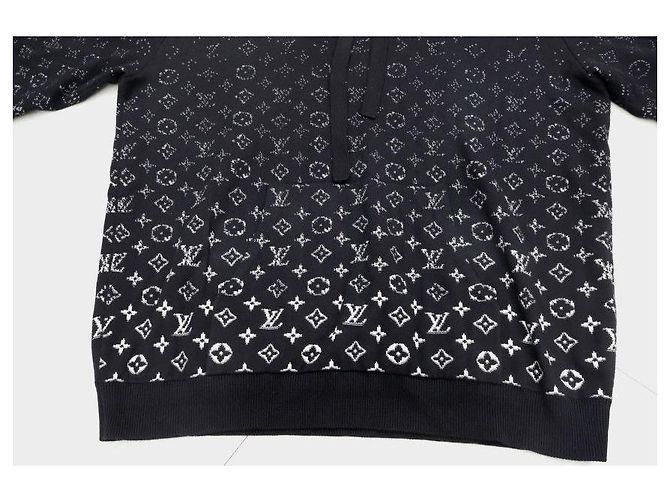 Louis Vuitton Sudadera Monogram Gradient Black - vista 8