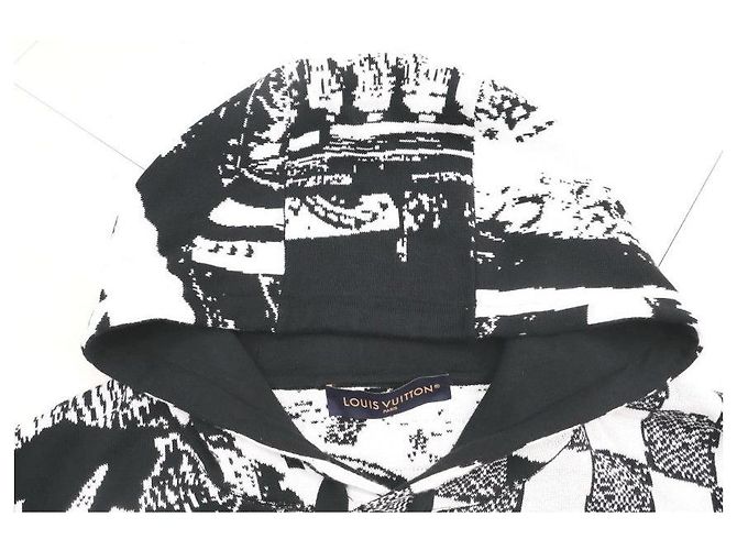 Louis Vuitton Kapuzen T-Shirt Dunkelanthrazitgrau - Ansicht 5