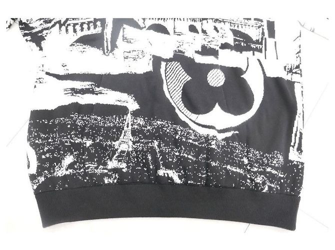 Louis Vuitton Kapuzen T-Shirt Dunkelanthrazitgrau - Ansicht 9