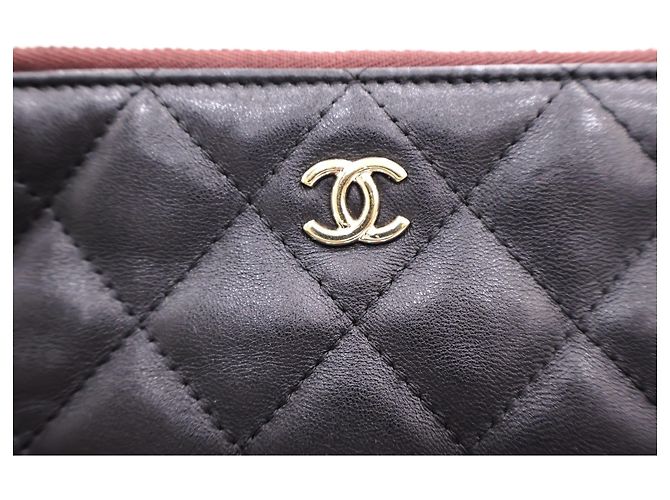 Chanel Clutch Classic in pelle di agnello Large Black - vista 11