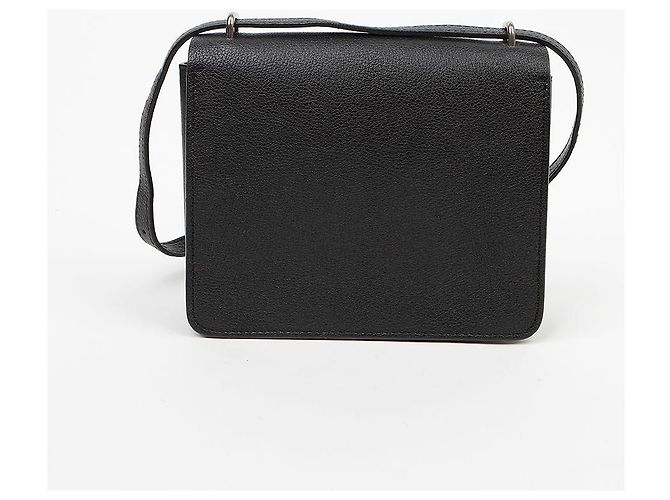 Burberry Picca borsa a tracolla in pelle con anello a D Nero - vista 4