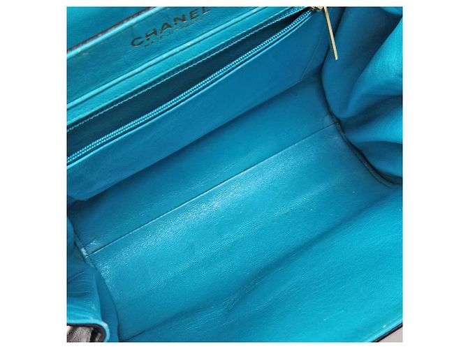 Chanel Borsa a tracolla Black Chocolate Bar - vista 11