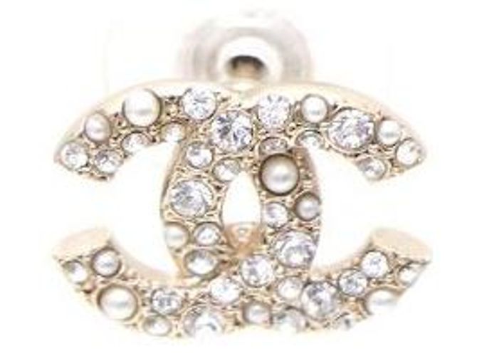 Chanel Orecchini Logo CC Cubic - vista 2