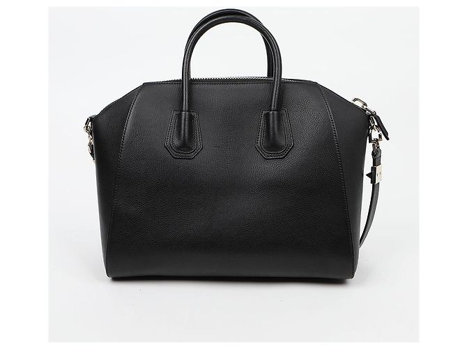 Givenchy Borsa Tote Antigona Medium in pelle di capra Nera - vista 4