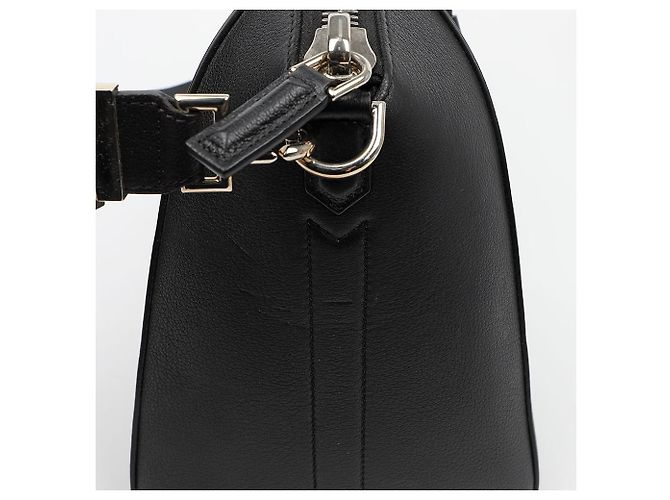 Givenchy Borsa Tote Antigona Medium in pelle di capra Nera - vista 6