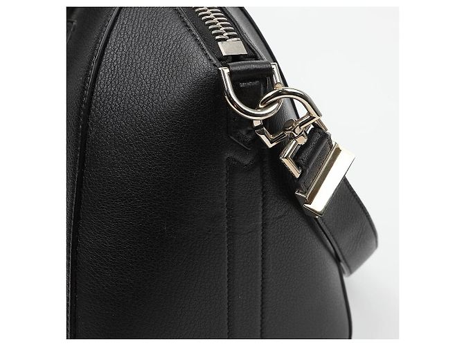 Givenchy Borsa Tote Antigona Medium in pelle di capra Nera - vista 7