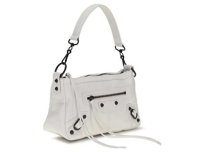 Balenciaga Borsa a tracolla White Lamb Ovis Aries - vista 2