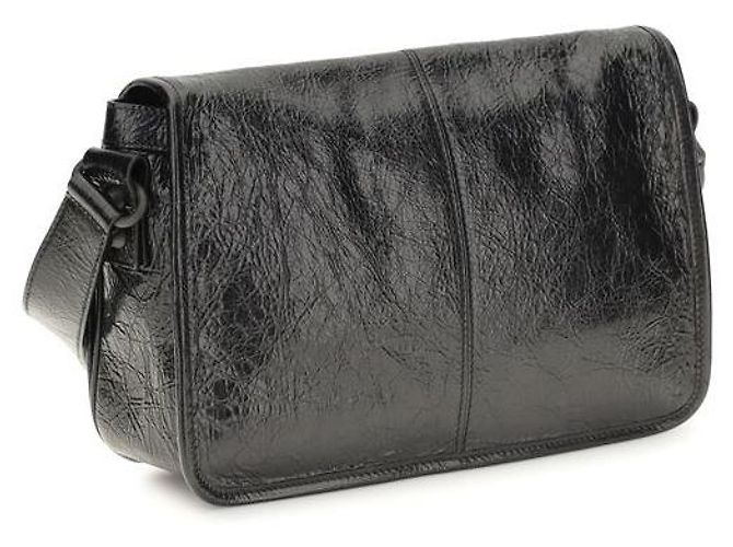 Balenciaga Borsa a tracolla Black Lamb Ovis Aries - vista 3