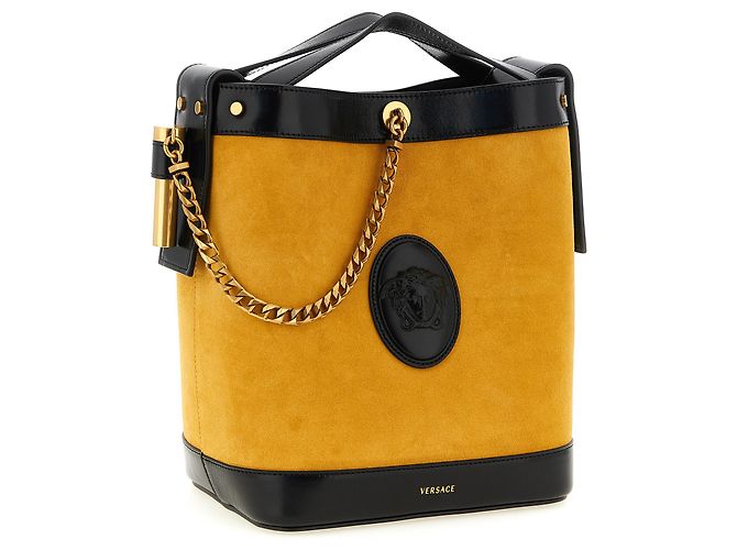 Versace Multicolor Schultertasche aus Kalbsleder - Ansicht 3