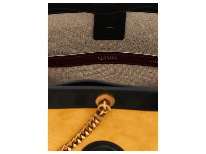 Versace Multicolor Schultertasche aus Kalbsleder - Ansicht 4