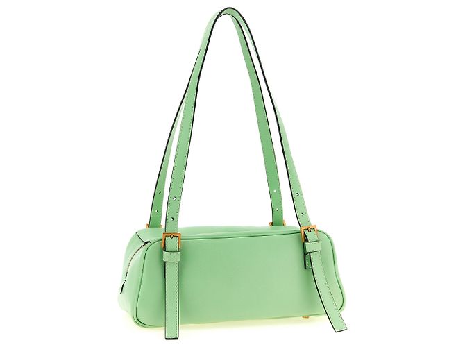 Versace Borsa a tracolla in pelle di agnello bicolore - vista 2