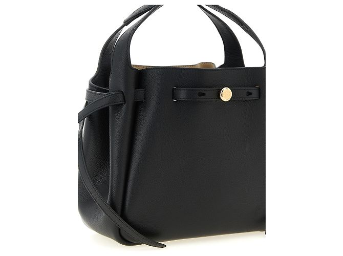 Tory Burch Borsa in pelle di vacchetta nera - vista 3
