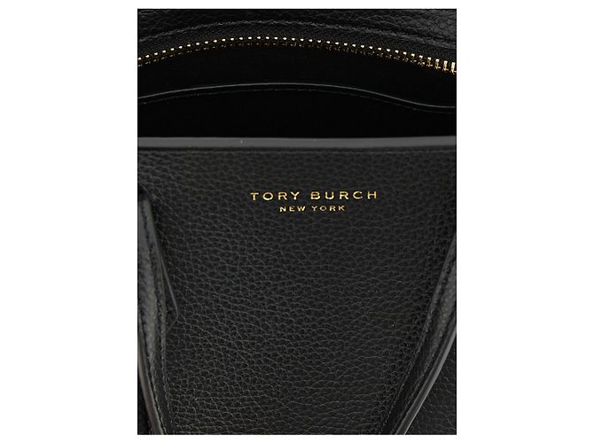 Tory Burch Borsa in pelle di vacchetta nera - vista 4