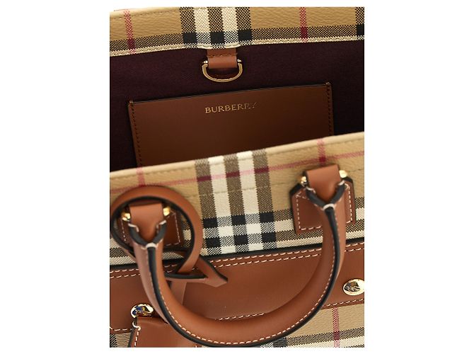 Burberry Beige Polyethylen-Tote-Bag - Ansicht 4