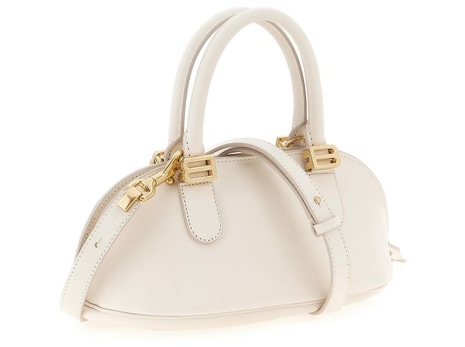 Balenciaga Borsa in pelle di vitello bianca - vista 2