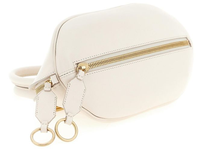 Balenciaga Borsa in pelle di vitello bianca - vista 3