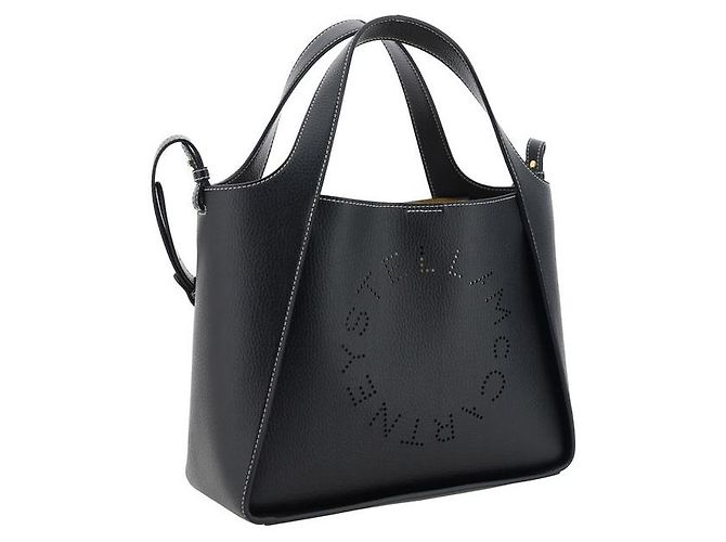 Stella Mc Cartney Borsa in poliammide nera - vista 2