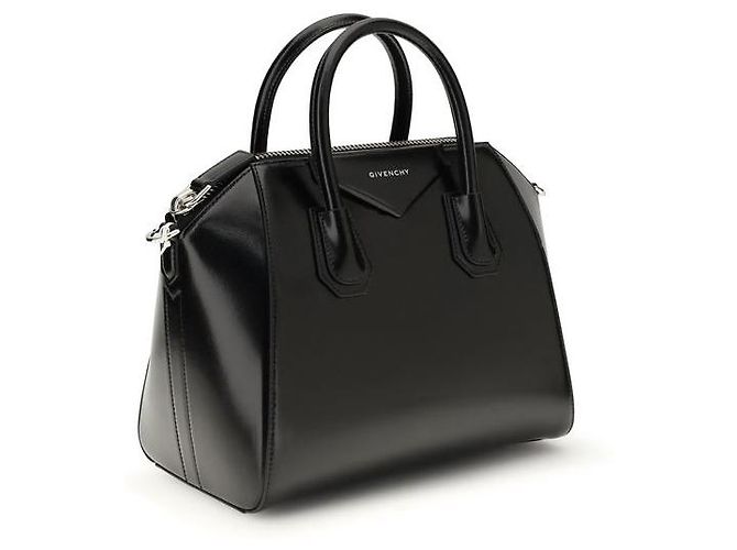 Givenchy Borsa Bos Taurus in pelle di vitello nera - vista 2