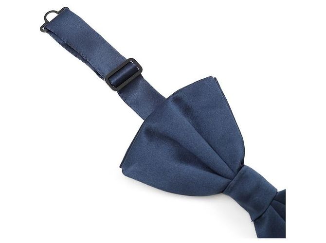 Papillon in seta blu Dolce & Gabbana - vista 2