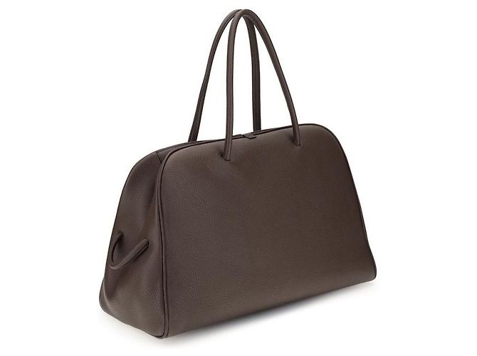 Jacquemus Borsa Bos Taurus in pelle di vitello marrone - vista 3