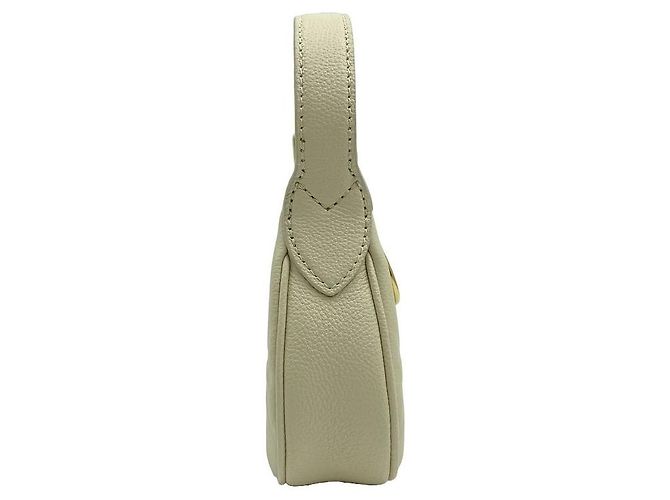Louis Vuitton Borsa a tracolla hobo Mini Moon Monogram Empreinte Leather Mini Bag Cream - vista 14