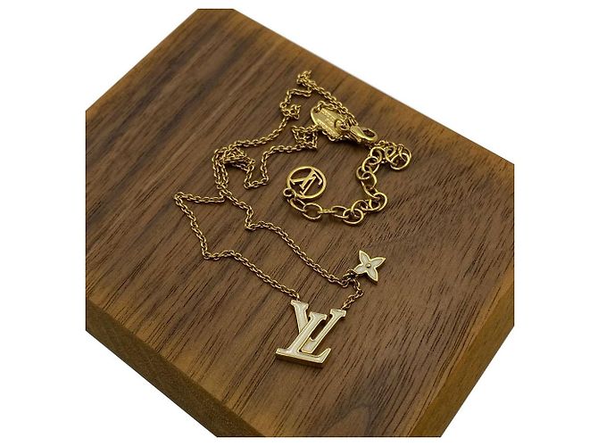 Louis Vuitton Collana Iconic Enamel Monogram Flower White Gold - vista 7