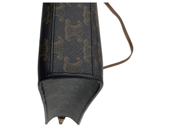Céline Mini Vertical Cabas Tote Bag Brown cm - vista 16