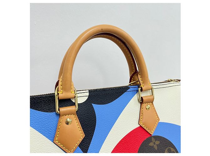 Louis Vuitton Borsa a mano e a tracolla Monogram Game On Bandouliere Speedy - vista 4